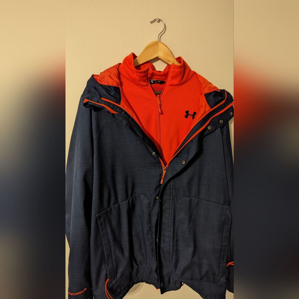 Under Armour 3 in 1 ColdGear Jacket Sz L
